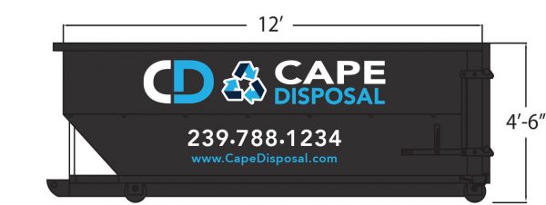 Cape Disposal 10 Yard Dumpster